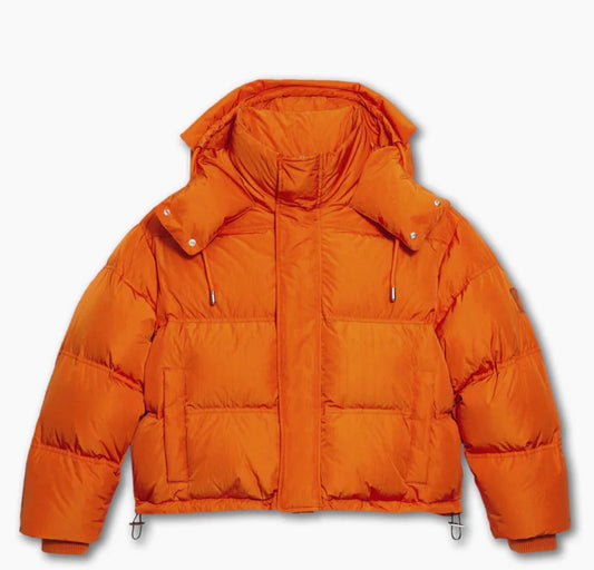 Ami P Ami de Coeur Patch Down Jacket